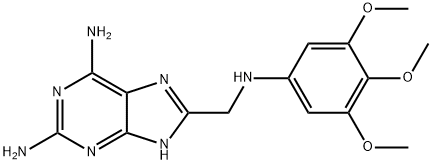 156698-69-0 8-[[(3,4,5-trimethoxyphenyl)amino]methyl]-7H-purine-2,6-diamine