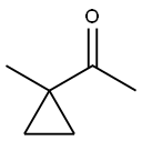 Methyl 1-methylcyclopropyl ketone Structure