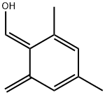 Methanol, (2,4-dimethyl-6-methylene-2,4-cyclohexadien-1-ylidene)-, (E)- (9CI) 化学構造式