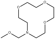 N-METHOXYMETHYLAZA-12-CROWN-4, 95 化学構造式