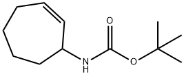 Carbamic acid, 2-cyclohepten-1-yl-, 1,1-dimethylethyl ester (9CI) Structure