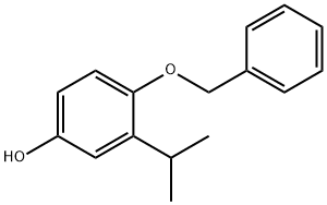 4-Benzyloxy-3-isopropyl-phenol,156740-94-2,结构式