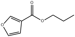 3-Furancarboxylicacid,propylester(9CI) 化学構造式