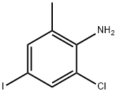 2-Chloro-4-iodo-6-MethylbenzenaMine, 156746-77-9, 结构式