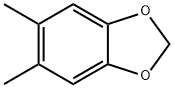 1,3-Benzodioxole,  5,6-dimethyl- Struktur