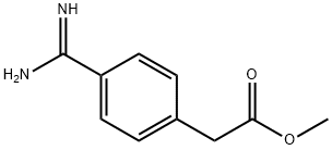 Benzeneacetic acid, 4-(aMinoiMinoMethyl)-, Methyl ester 结构式