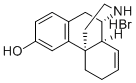 (+)-3-HYDROXYMORPHINAN HYDROBROMIDE 结构式