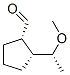 Cyclopentanecarboxaldehyde, 2-(1-methoxyethyl)-, [1alpha,2beta(R*)]- (9CI) Structure