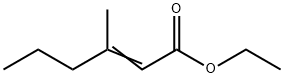 乙基-3-甲基-2-己烯酸酯, 15677-00-6, 结构式