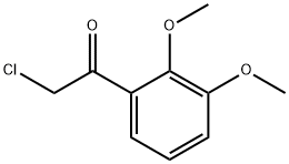 Ethanone, 2-chloro-1-(2,3-dimethoxyphenyl)- (9CI) 结构式
