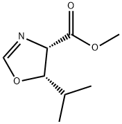 4-Oxazolecarboxylicacid,4,5-dihydro-5-(1-methylethyl)-,methylester,(4S-cis)-(9CI)|