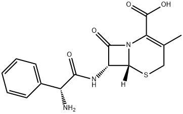 头孢氨苄 结构式