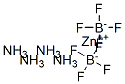 tetraamminezinc(2+) bis[tetrafluoroborate(1-)] 化学構造式