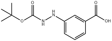3-(2'-N-BOC-HYDRAZINO)BENZOIC ACID Structure
