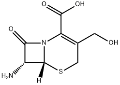 Hydroxymethyl-7-Aminocephalosporanic acid Struktur