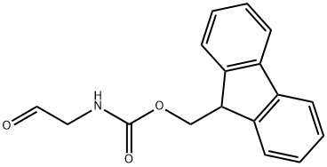 (9H-Fluoren-9-yl)methyl 2-oxoethylcarbamate Struktur