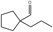 Cyclopentanecarboxaldehyde, 1-propyl- (9CI) Structure