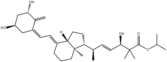 替索骨化酯,156965-06-9,结构式