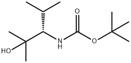 (S)-3-(BOC-氨基)-2,4-二甲基-2-戊醇, 157035-77-3, 结构式