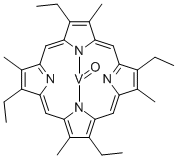 Vanadium(IV) etioporphyrin III oxide Structure