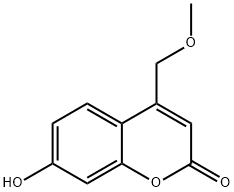 7-羟基-4-甲氧基甲基香豆素,157101-77-4,结构式