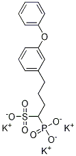 1-phosphono-4-(3-phenoxyphenyl) butylsulfonic acid tripotassiuM salt,157124-84-0,结构式