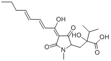 harzianic acid Struktur