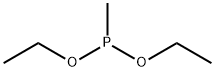 メチル亜ホスホン酸ジエチル 化学構造式