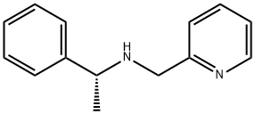 (R)-(1-PHENYL-ETHYL)-PYRIDIN-2-YLMETHYL-AMINE Struktur