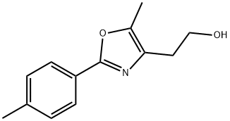 2-[5-甲基-2-(4-甲基苯基)-1,3-恶唑-4-基]乙醇,157169-71-6,结构式