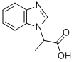 2-(1H-苯并咪唑-1-基)丙酸 1HCL, 157198-79-3, 结构式