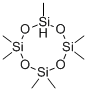 HEPTAMETHYL CYCLOTETRASILOXANE 化学構造式