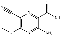 Pyrazinecarboxylic acid, 3-amino-6-cyano-5-methoxy- (9CI)|