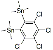 1,2-Bis(trimethylstannyl)-3,4,5,6-tetrachlorobenzene,15725-05-0,结构式