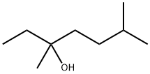 3,6-ジメチル-3-ヘプタノール 化学構造式
