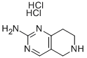 2-AMINO-5,6,7,8-TETRAHYDROPYRIDO-[4,3-D]-PYRIMIDINE DIHYDROCHLORIDE 化学構造式