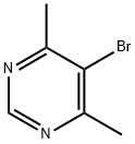 5-BROMO-4,6-DIMETHYLPYRIMIDINE Struktur