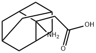 (2-amino-2-adamantyl)acetic acid Struktur