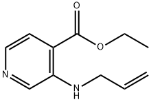 4-Pyridinecarboxylicacid,3-(2-propenylamino)-,ethylester(9CI) 结构式