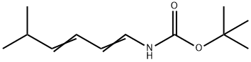 Carbamic acid, (5-methyl-1,3-hexadienyl)-, 1,1-dimethylethyl ester (9CI) Struktur
