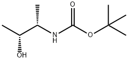 Carbamic acid, [(1S,2R)-2-hydroxy-1-methylpropyl]-, 1,1-dimethylethyl ester Structure