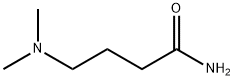 Butanamide, 4-(dimethylamino)- (9CI) Structure