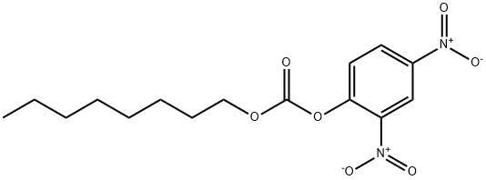 Carbonic acid 2,4-dinitrophenyloctyl ester 结构式