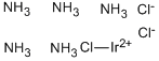 二氯化戊氨络物氯铱(III),15742-38-8,结构式