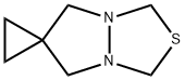 Spiro[cyclopropane-1,6(7H)-[1H,3H,5H]pyrazolo[1,2-c][1,3,4]thiadiazole]  (9CI) 化学構造式