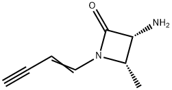 2-Azetidinone,3-amino-1-(1-buten-3-ynyl)-4-methyl-,cis-(9CI),157432-10-5,结构式
