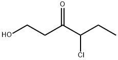 3-Hexanone,  4-chloro-1-hydroxy-,157474-49-2,结构式