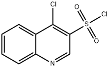 4-Chloro-3-QuinolinesulfonylChloride Struktur