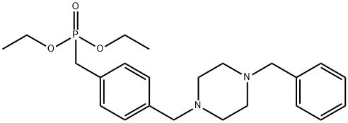 diethyl benzylpiperazinomethylbenzylphosphonate,157524-21-5,结构式