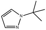1-(TERT-ブチル)-1H-ピラゾール 化学構造式